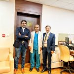 Meeting with the Dr. C.S Pramesh, Director Tata Memorial Hospital