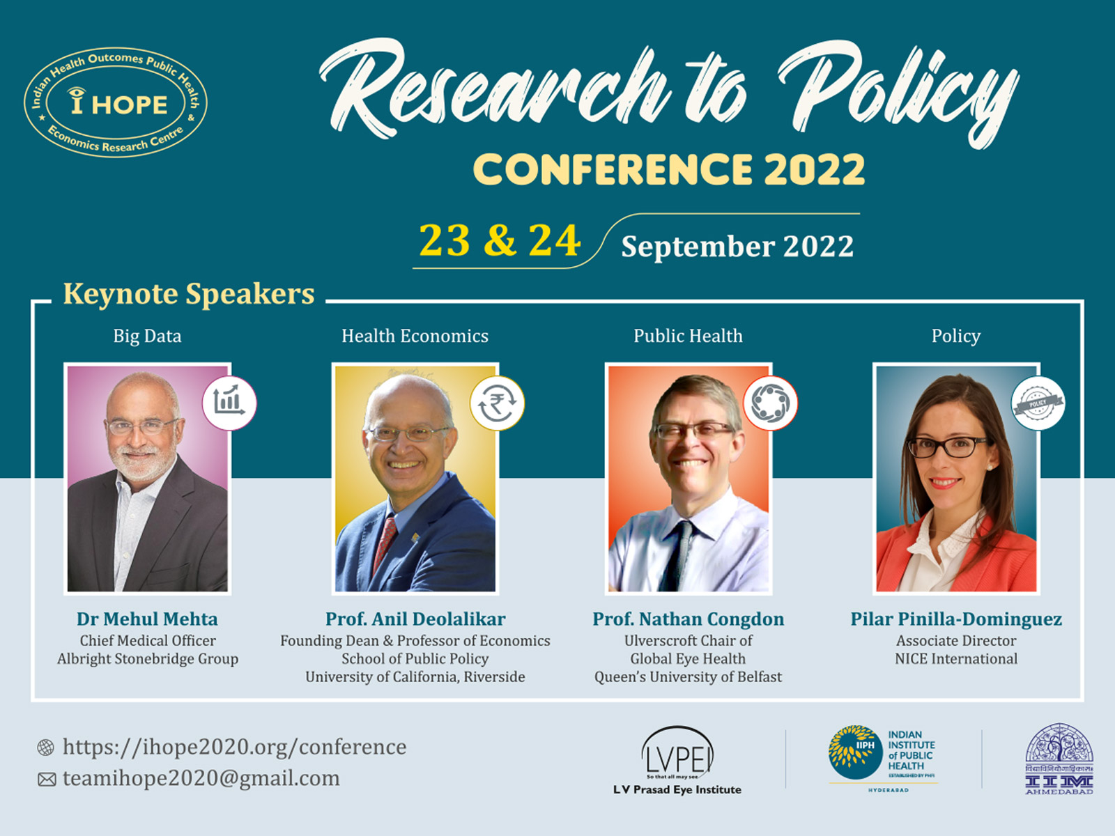Research to Policy Conference 2022